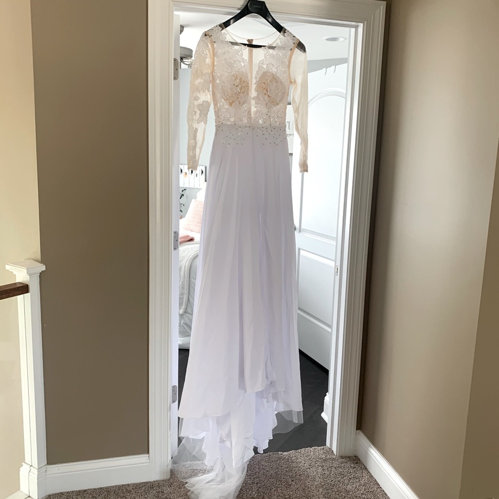 NEW Wedding prom dress dress size 4 lace